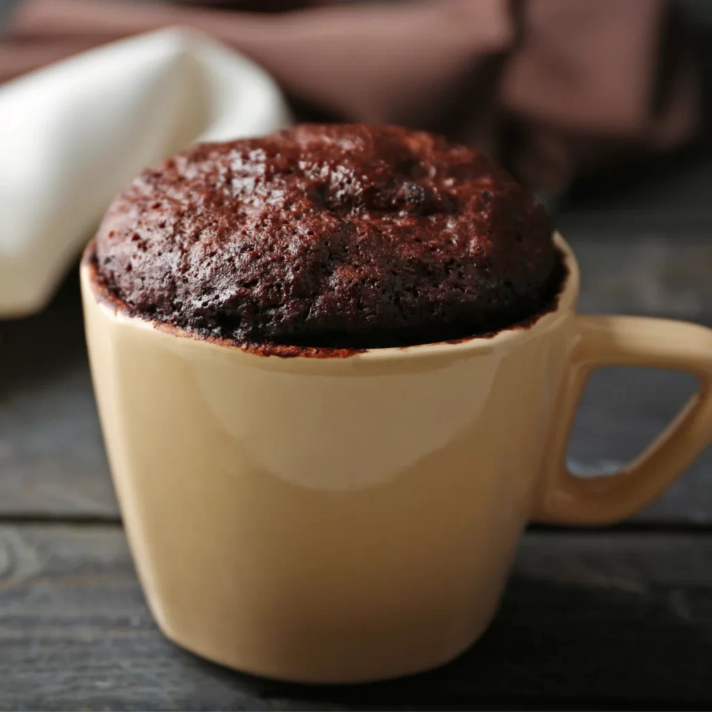 Receita de Bolo de Caneca Fit de Chocolate