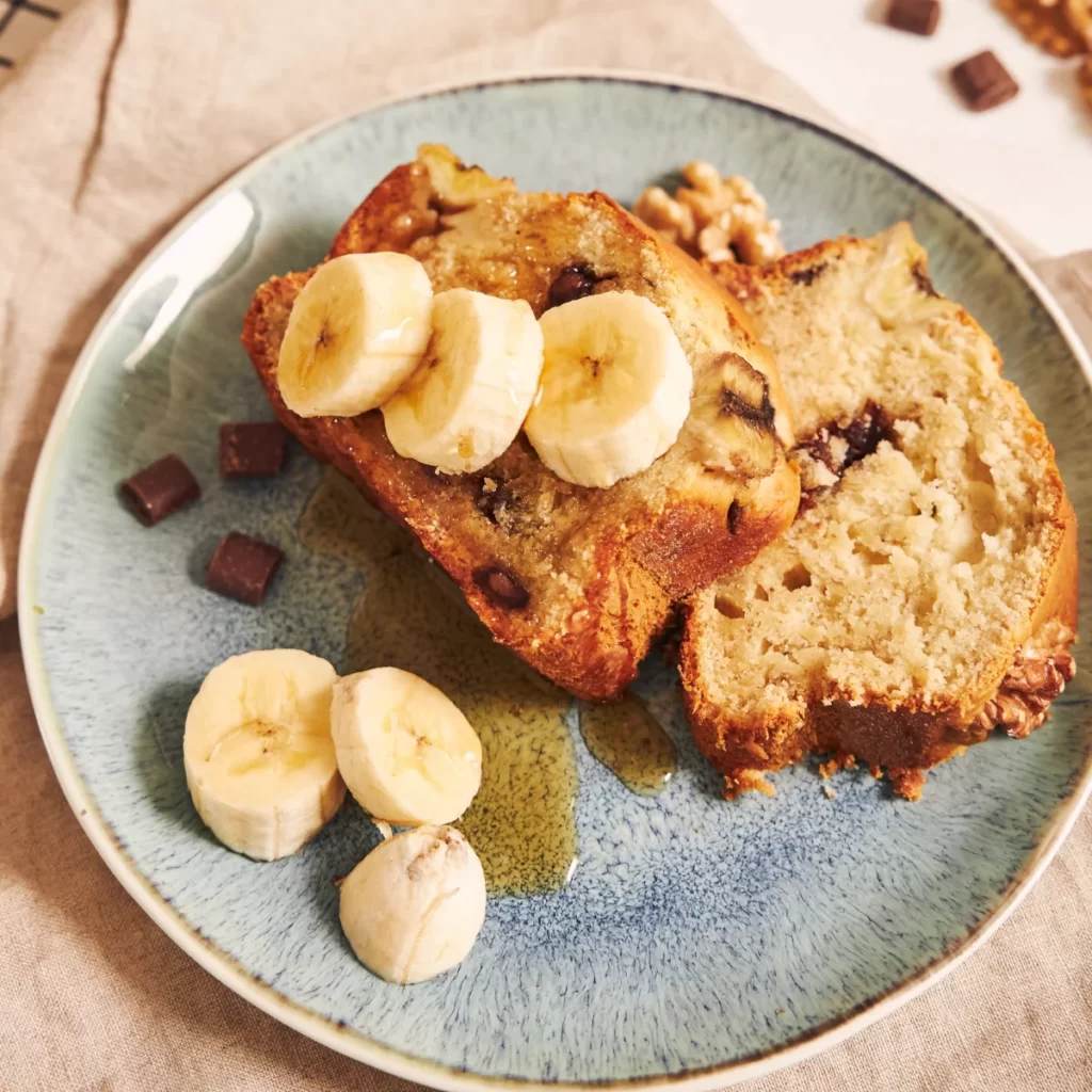 Receita de Bolo Fit de Banana