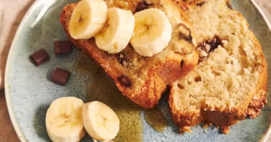 Bolo Fit de Banana