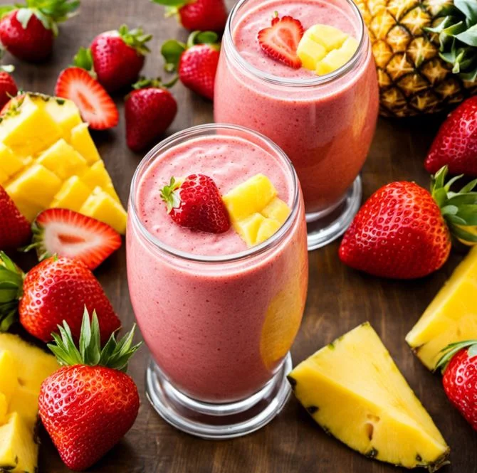 Receitas Smoothie de Frutas para Pré-Treino Energizante