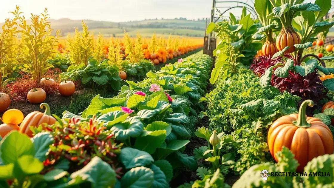 O futuro das espécies alimentares