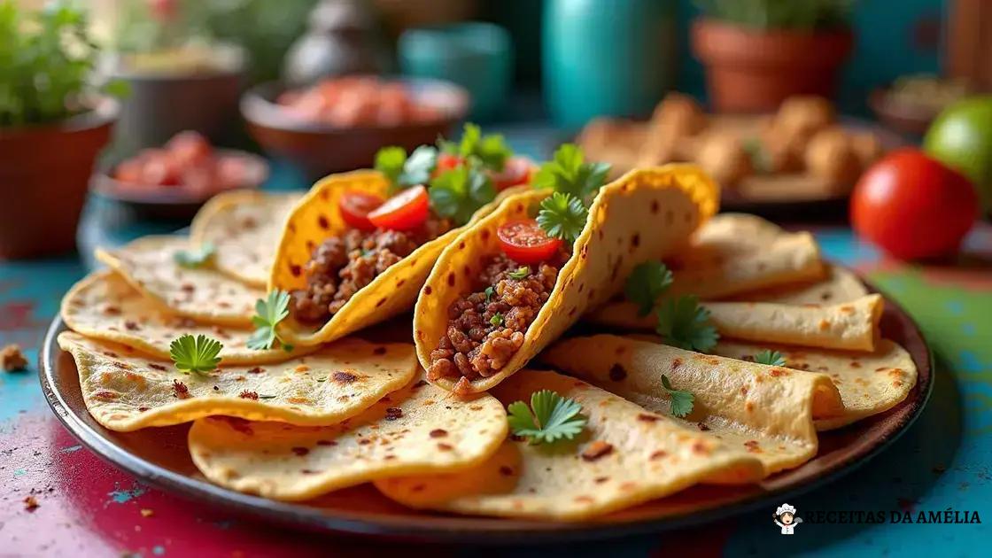 Receitas tradicionais com tortillas