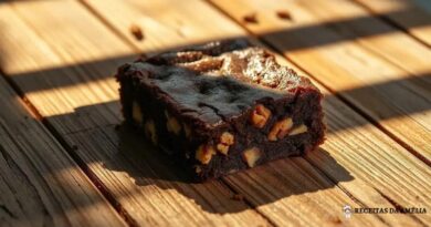 Brownie de nozes sem glúten: a sobremesa perfeita para todos os momentos