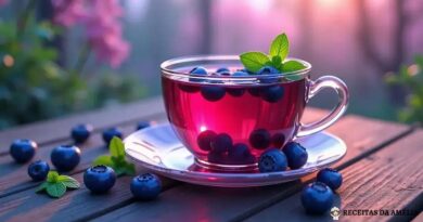 Chá de Blueberry com Hortelã: Uma Bebida Refrescante e Saudável