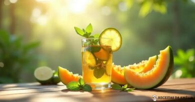 Chá de Menta com Melão: A Bebida Refrescante que Você Precisa Experimentar!