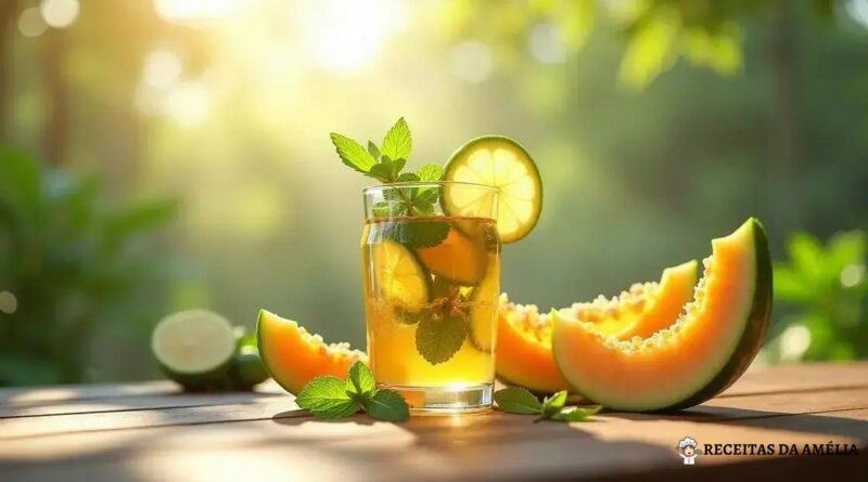 Chá de Menta com Melão: A Bebida Refrescante que Você Precisa Experimentar!