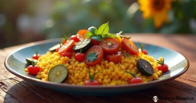 Couscous Marroquino com Legumes Grelhados: Uma Receita Incrível