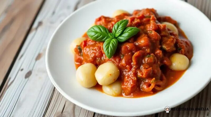 Gnocchi de Mandioquinha com Molho de Tomate: Descubra Esta Receita Irresistível!