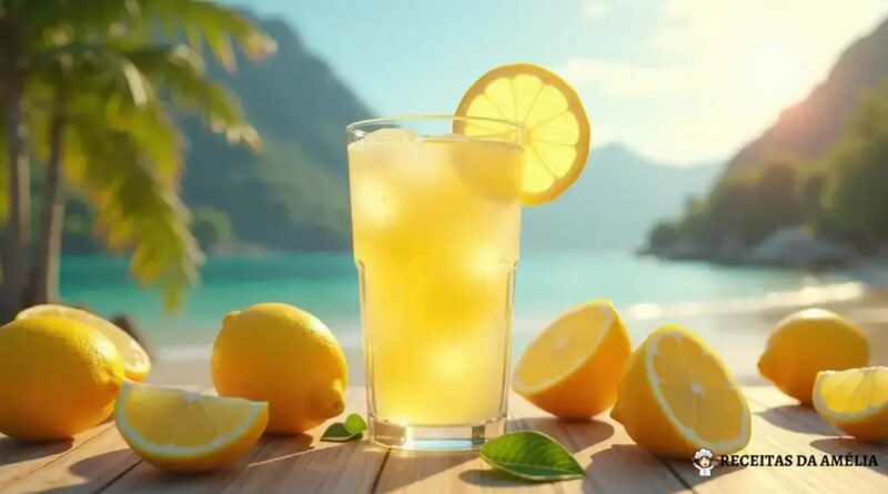 Limonada Suíça com Leite Condensado: O Refresco Perfeito para o Verão