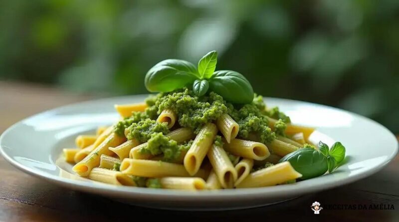 Penne Integral ao Pesto de Espinafre: Uma Delícia Saudável para o Seu Dia