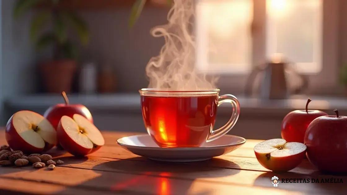 Receita de Chá de Rooibos com Maçã