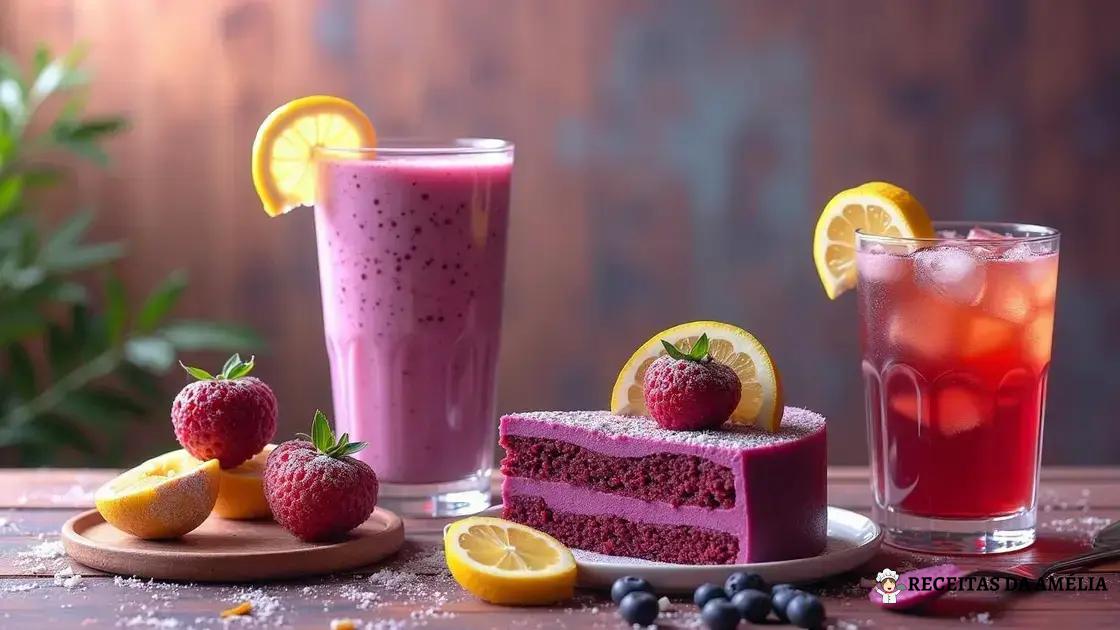 Receitas deliciosas com chá de açaí e chá branco