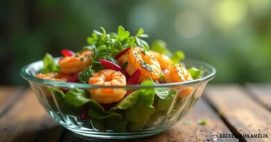 Salada de Abacate com Camarão: Uma Explosão de Sabor e Frescor