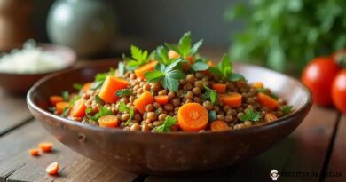 Salada de Lentilha com Cenoura e Curry: Uma Explosão de Sabores e Saúde