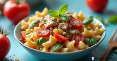 Salada de macarrão integral com atum: a receita perfeita para um lanche saudável