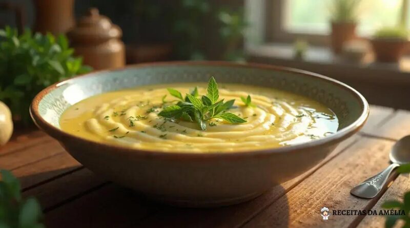 Sopa de batata com alho-poró: a receita que vai aquecer seu coração