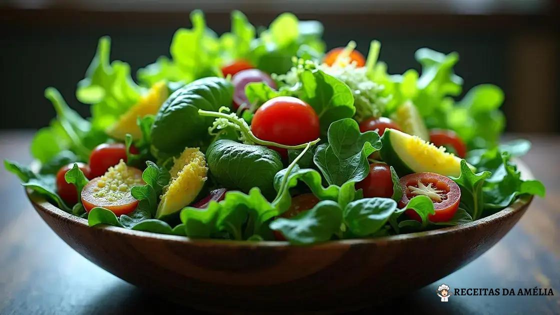 Variedades de Folhas para Salada