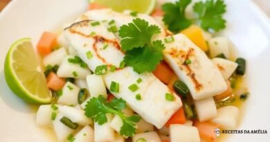 Ceviche de Peixe Branco: A Receita Perfeita para Refrescar Seu Verão