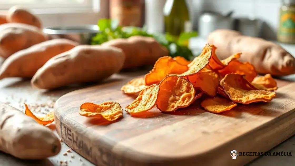 Como Fazer Chips de Batata-doce em Casa