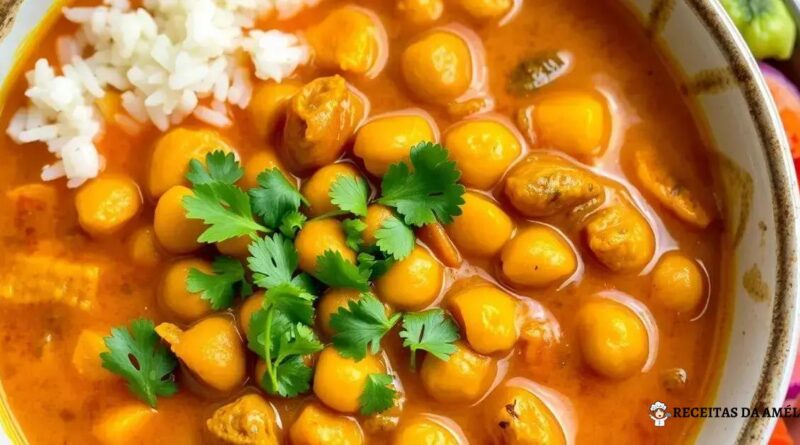 Ensopado de Grão-de-Bico com Curry: Uma Receita que Vai Te Surpreender