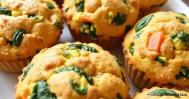 Muffins de claras com legumes: uma deliciosa e saudável opção para seu lanche