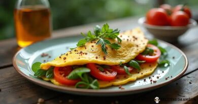 Omelete com Legumes: A Receita Incrível Que Você Precisa Experimentar