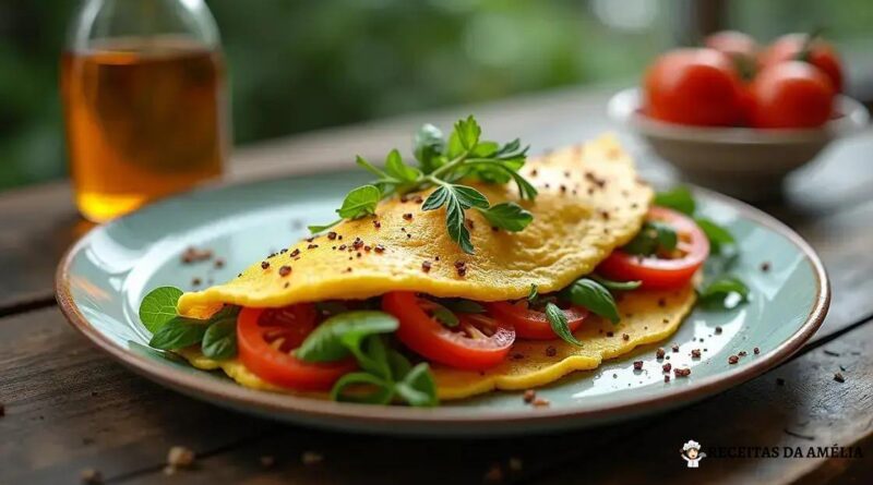 Omelete com Legumes: A Receita Incrível Que Você Precisa Experimentar