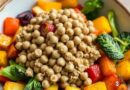 Proteína de Ervilha com Legumes Assados: Receita Saborosa e Nutritiva