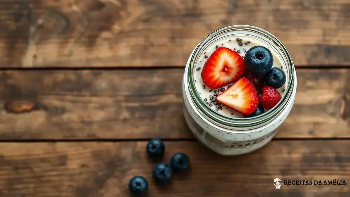 Receita simples de Overnight Oats