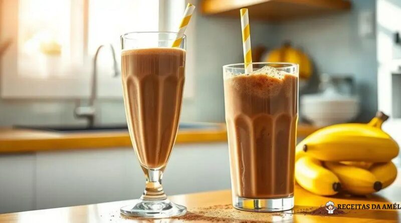 Shake Proteico de Chocolate e Banana: A Receita que Você Precisa Experimentar