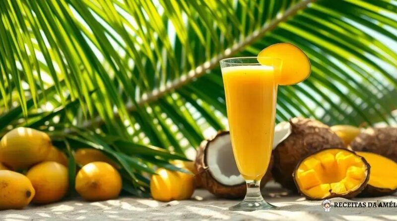 Smoothie de Manga e Coco: Uma Receita Refrescante e Saudável para o Verão